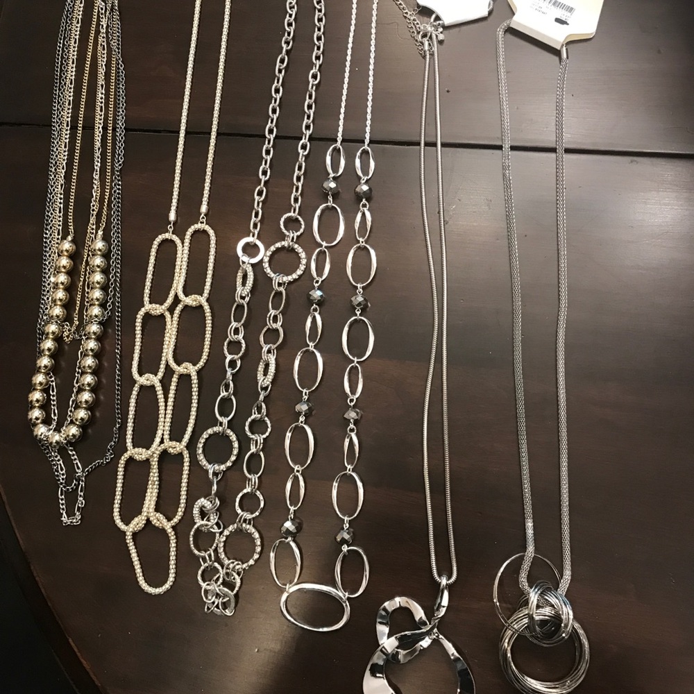 6 necklaces